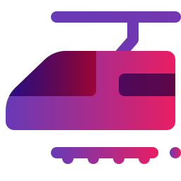 Electric train icon