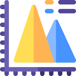 pyramidendiagramm icon