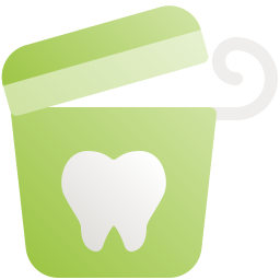 Dental floss icon