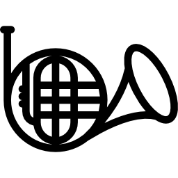 French horn icon