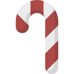 Candy cane icon