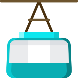 Cable car cabin icon