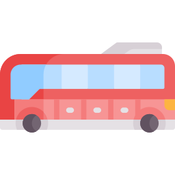 Electric bus icon