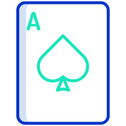 Poker cards icon