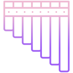 Pan flute icon