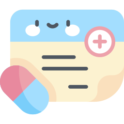 Medical prescription icon