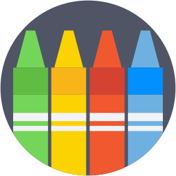 Color pencils icon