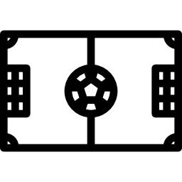 Football field icon