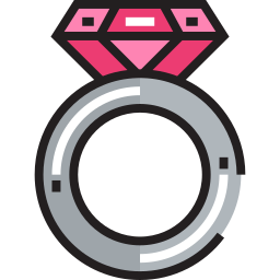 Engagement ring icon