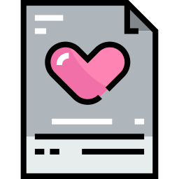 Love letter icon