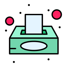 Tissue box icon