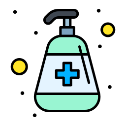 Hand sanitizer icon