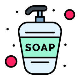 Hand washer icon