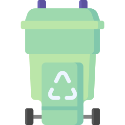 Recycling bin icon