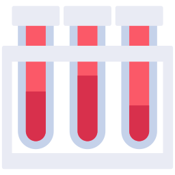 Blood test icon