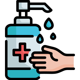 Hand sanitizer icon