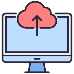 Cloud computing icon