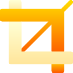 Crop tool icon