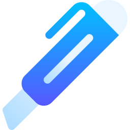 Paper cutter icon