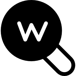 Searching a web symbol icon