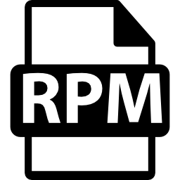 symbole de format de fichier rpm Icône