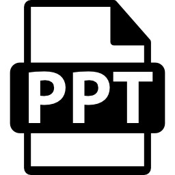 ppt business presentation dateiformat symbol icon