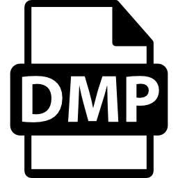 Символ формата файла dmp иконка