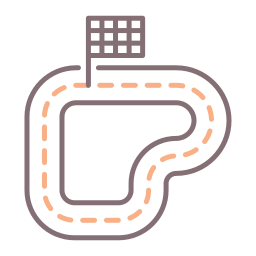 Race track icon