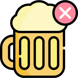 No alcohol icon