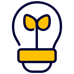 Eco light icon