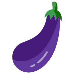 aubergine Icône