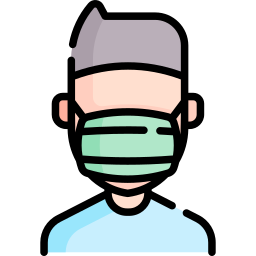 Medical mask icon