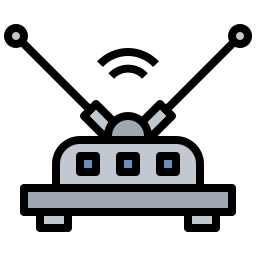 antena interna Ícone