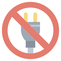 No plug icon