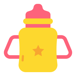 Baby bottle icon