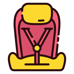 Car seat icon