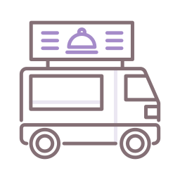 Food truck icon