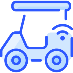 Golf cart icon