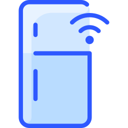 Smart refrigerator icon