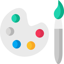 Color palette icon