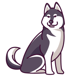 sibirischer husky icon