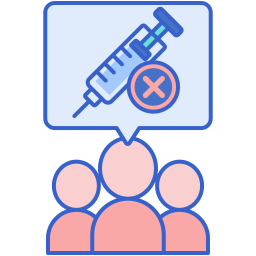 geen vaccins icoon