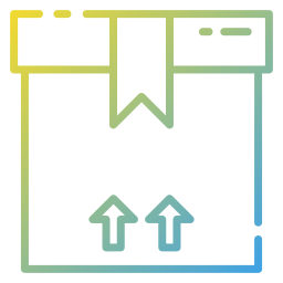 scatola di consegna icona