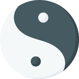 yin yang Ícone