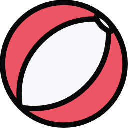 Beach ball icon