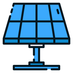 painel solar Ícone