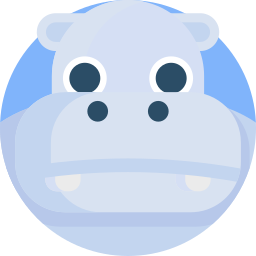 Hippopotamus icon