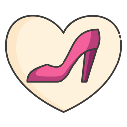 Female shoes icon