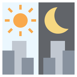 Day and night icon