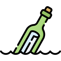 Message in a bottle icon